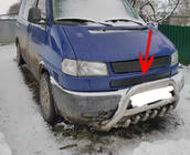 Volkswagen T4 Transporter 1990–2003 Etusäleikön alasuojus kuva 1