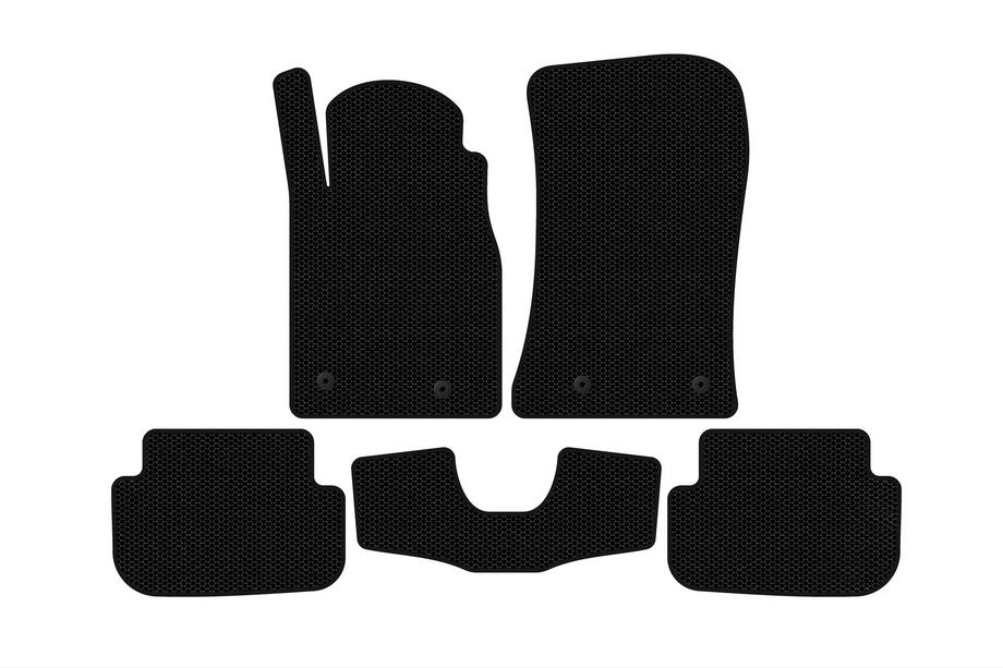 Chevrolet Camaro 2009–2015 Carsuit kumimatot (Mustat) Image