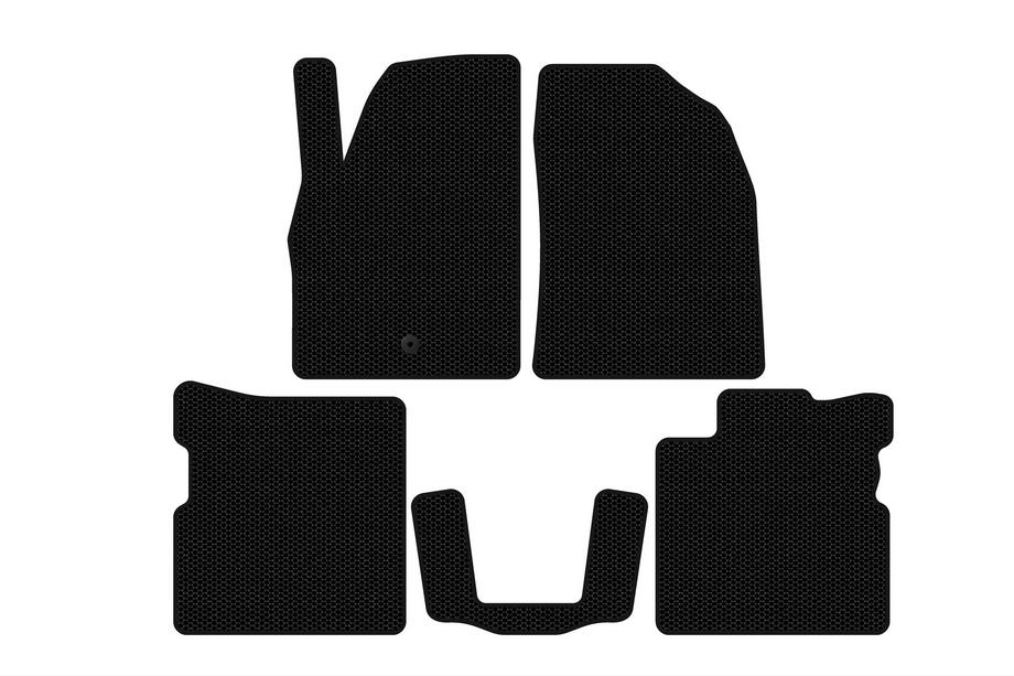 Chevrolet HHR 2005–2011 Carsuit kumimatot (Mustat) Image