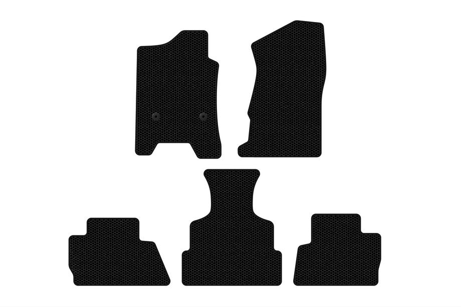 Chevrolet Tahoe 2014–2019 Carsuit kumimatot matkustamoon (2014-2020, mustat) Image