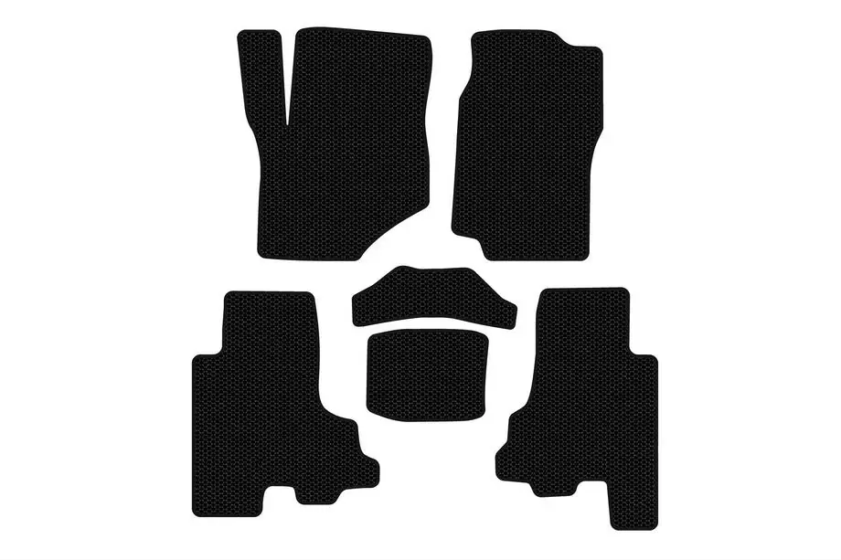 Chevrolet Trailblazer 2002–2012 Carsuit kumimatot (Mustat) Image
