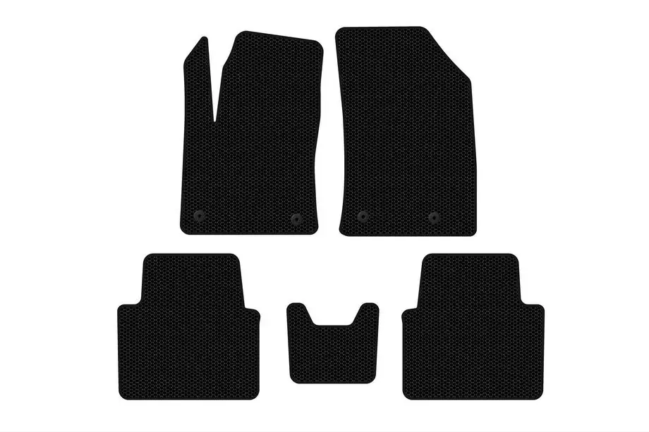 Citroen C-3 Aircross 2017–2024 Carsuit kumimatot (Mustat) Image