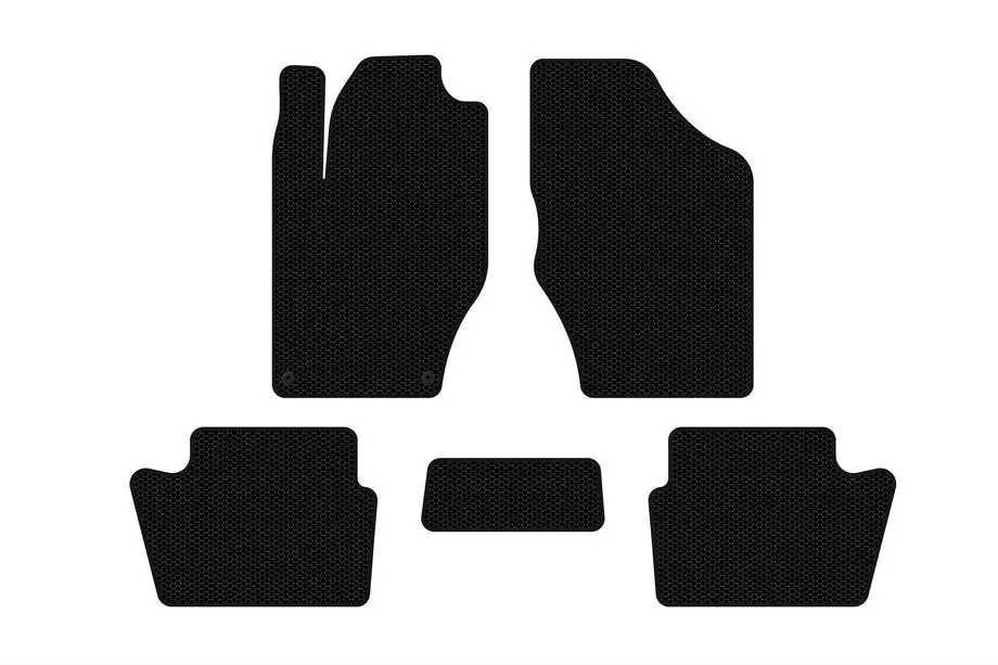 Citroen DS-4 2010–2015 Kumimatot Carsuit (HB, ennen faceliftia, mustat) Image