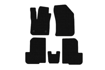 Dacia Lodgy 2012–2022 Carsuit kumimatot matkustamoon (2 riviä, 7-paikkainen, mustat) kuva 1