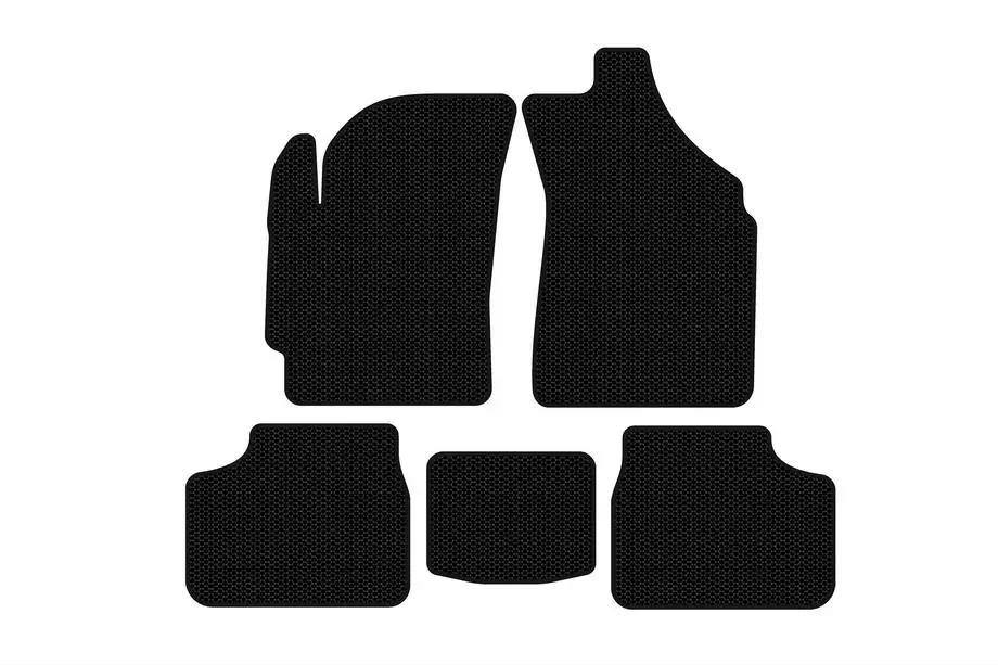Daewoo Matiz 1998–2008 Carsuit kumimatot (Mustat) Image