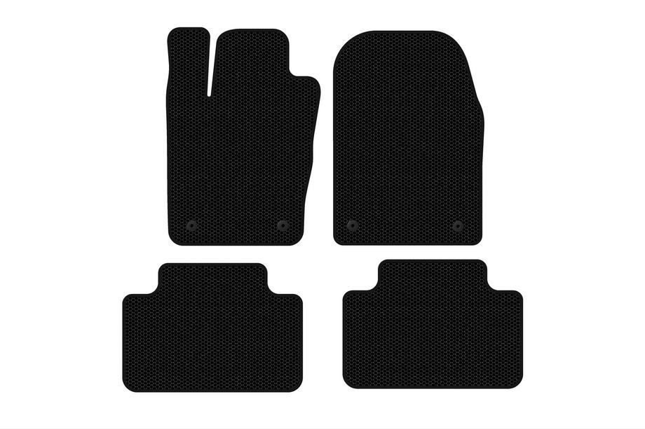 Dodge Durango 2010– Carsuit kumimatot (Mustat) Image