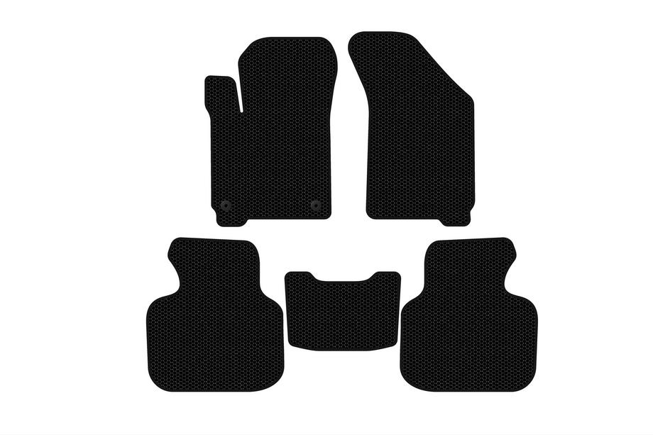 Dodge Journey 2008–2020 Kumimatot Carsuit (2011-2020, 7-paikkainen, mustat) Kuva 1