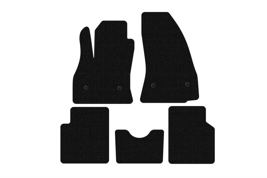 Fiat 500/500L 2013–2022 Kumimatot Carsuit (500L, mustat) Image