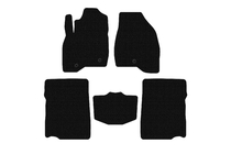 Ford Explorer 2011–2019 Kumimatot Carsuit (2017-2019, 2. rivi, 7-paikkainen, mustat) kuva 1