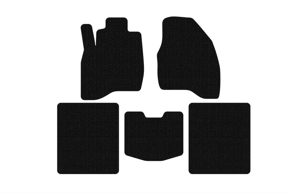 Ford Explorer 2011–2019 Kumimatot Carsuit (2015-2019, 5-paikkainen, mustat) Image