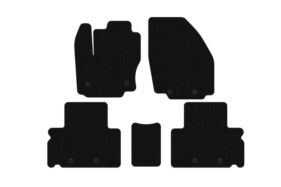 Ford S-Max 2007–2014 Carsuit kumimatot (Mustat) Image