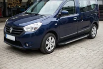 Dacia Dokker 2013–2022 Duru sivuportaat (2 kpl, alumiini) kuva 1