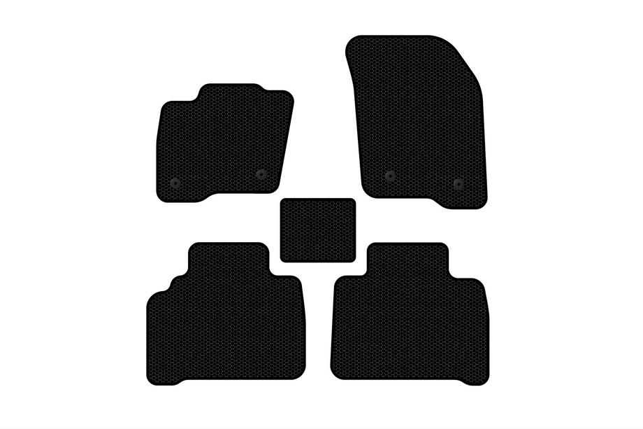Ford S-Max 2015– Carsuit kumimatot (Mustat) Image