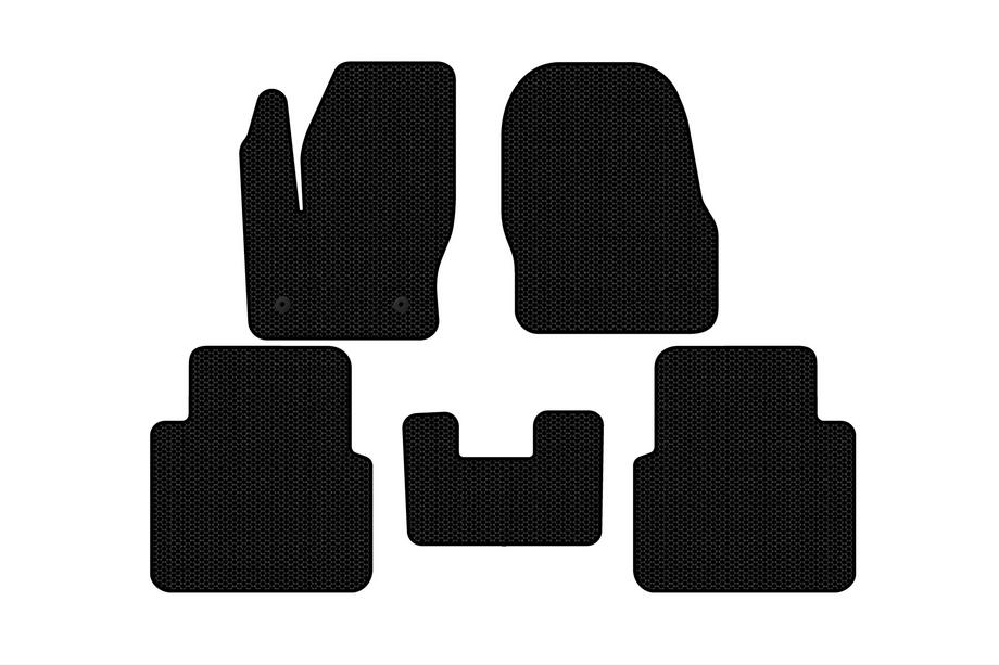 Ford Connect 2014–2021 Carsuit kumimatot (Mustat) Image