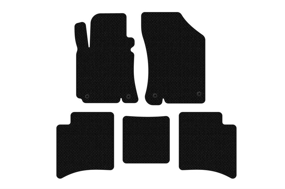 Geely MK Cross 2010–2016 Carsuit kumimatot (Mustat) Image