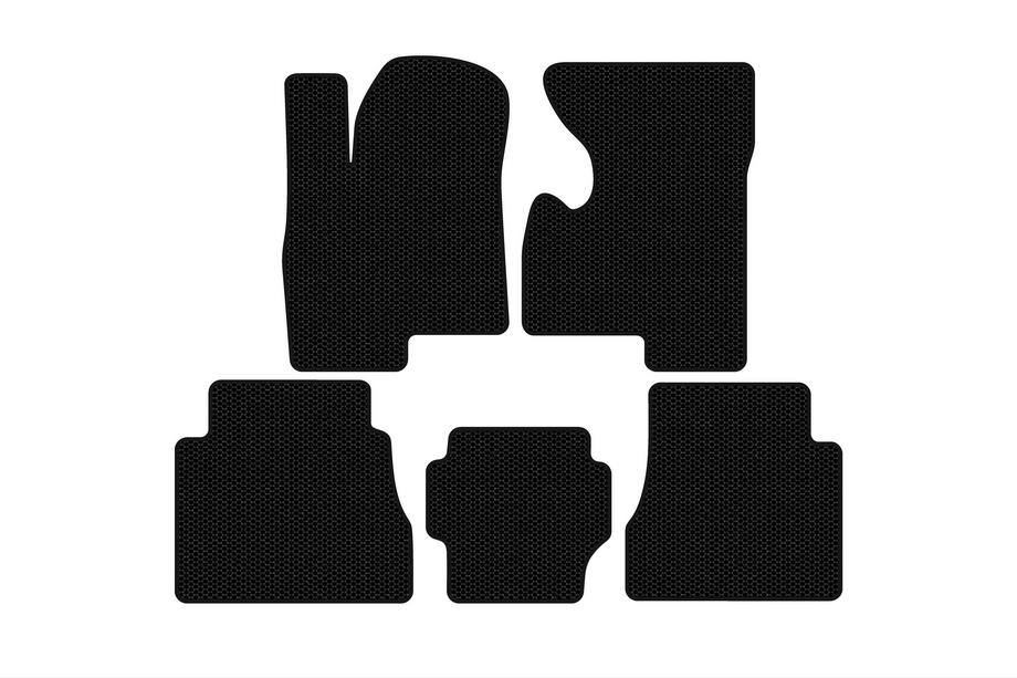 Hummer H2 2002–2009 Carsuit kumimatot (Mustat) Image