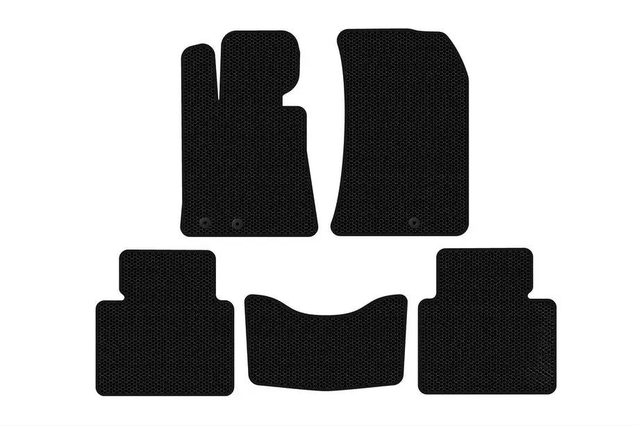 Hyundai Genesis BH 2008–2013 Carsuit kumimatot (Mustat) Image