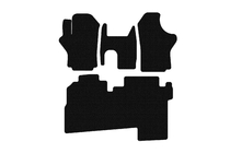 Hyundai H200, H1, Starex 1998–2007 Kumimatot Carsuit (2004-2007, 2 riviä, 8-paikkainen, mustat) kuva 1