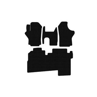 Kumimatot Carsuit (2004-2007, 2 riviä, 8-paikkainen, mustat) Hyundai H200, H1, Starex 1998–2007 kuva 1