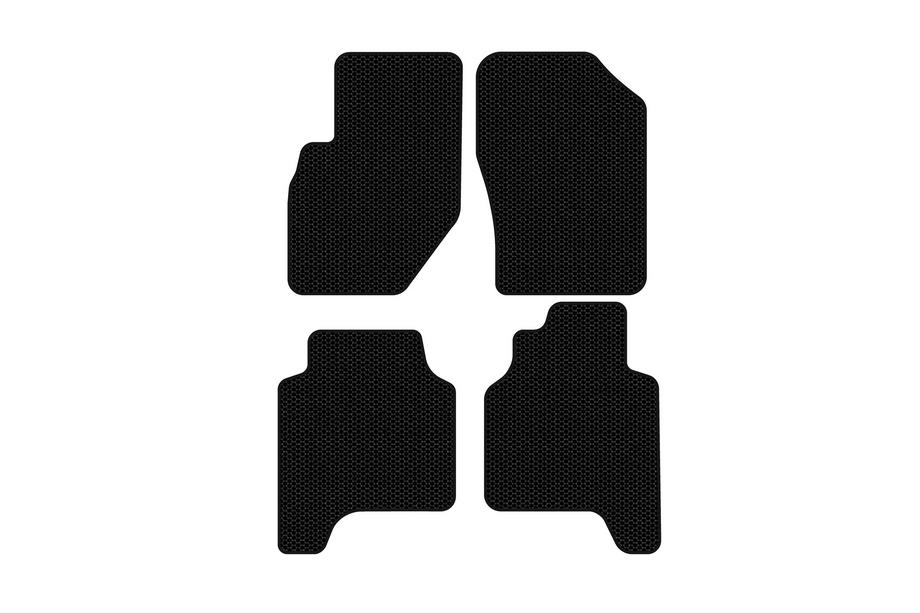 Hyundai Terracan 2001–2007 Carsuit kumimatot (Mustat) Kuva 1