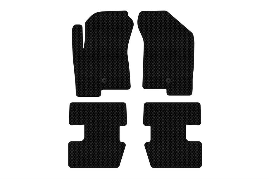 Jeep Compass 2006–2016 Carsuit kumimatot matkustamoon (2011-2016, mustat) Image