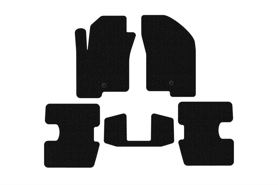 Jeep Patriot 2007–2016 Carsuit kumimatot (Mustat) Image