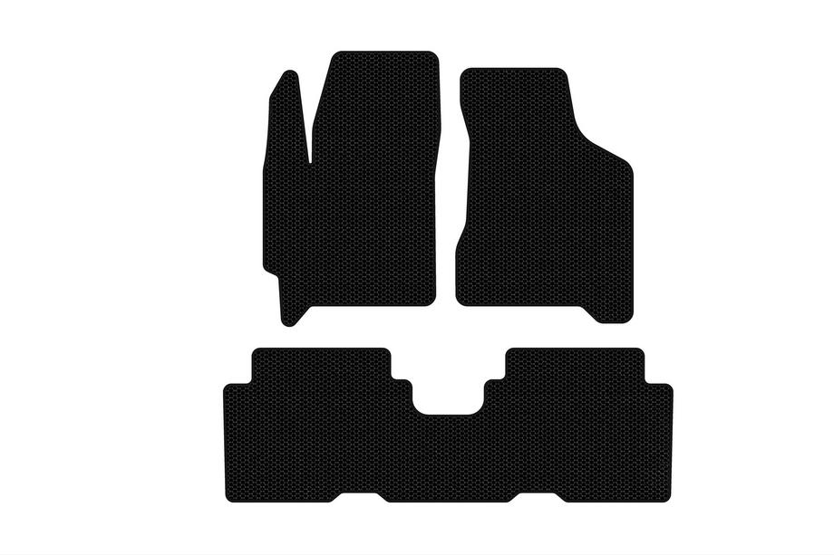 Kia Carens 1999–2012 Carsuit kumimatot (Mustat) Image