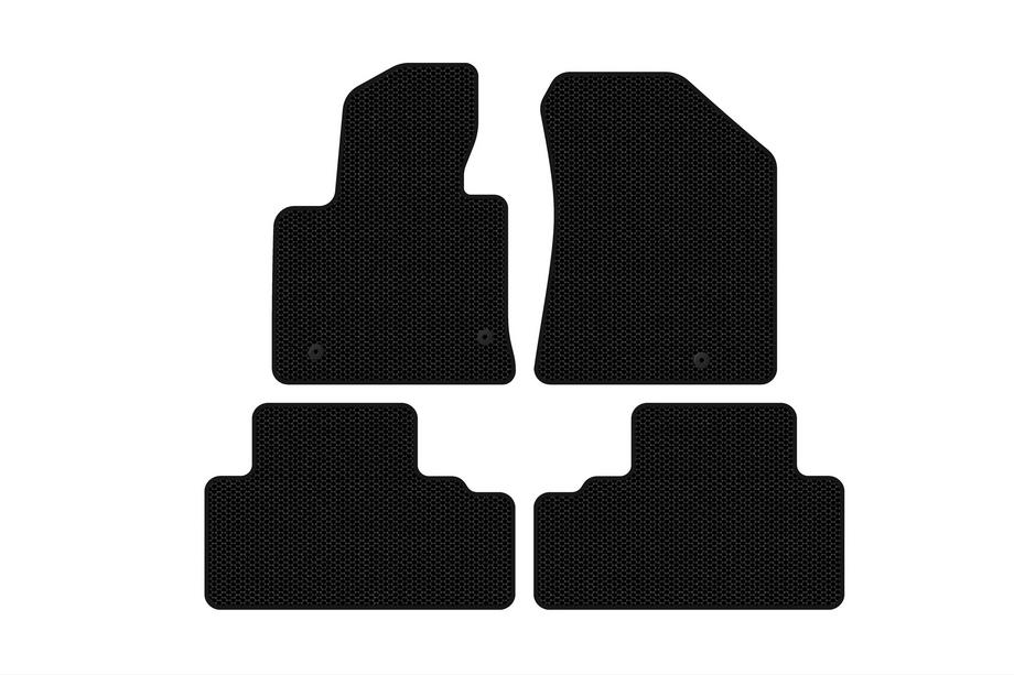 Kia Carens 2012– Carsuit kumimatot (Mustat) Image