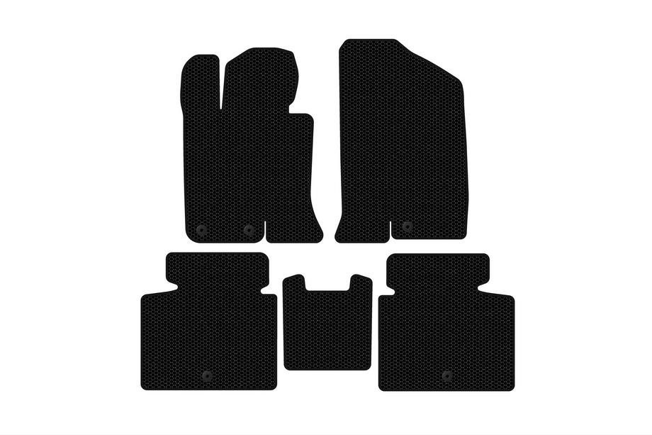 Kia Optima 2010–2016 Kumimatot Carsuit V-2 (SD, mustat) Image