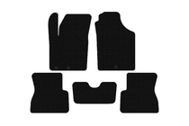 Kia Picanto 2011–2016 Carsuit kumimatot (Mustat) kuva 1