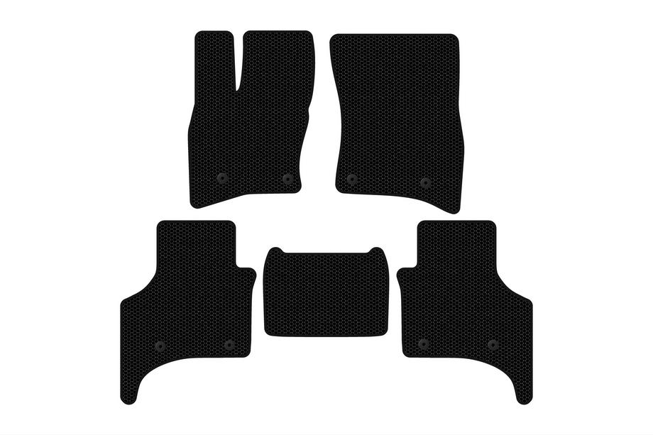 Land Rover Defender 2019– Kumimatot Carsuit (5-ovinen, mustat) Image