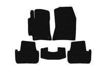 Lexus IS 1998–2005 Carsuit kumimatot (Mustat) kuva 1