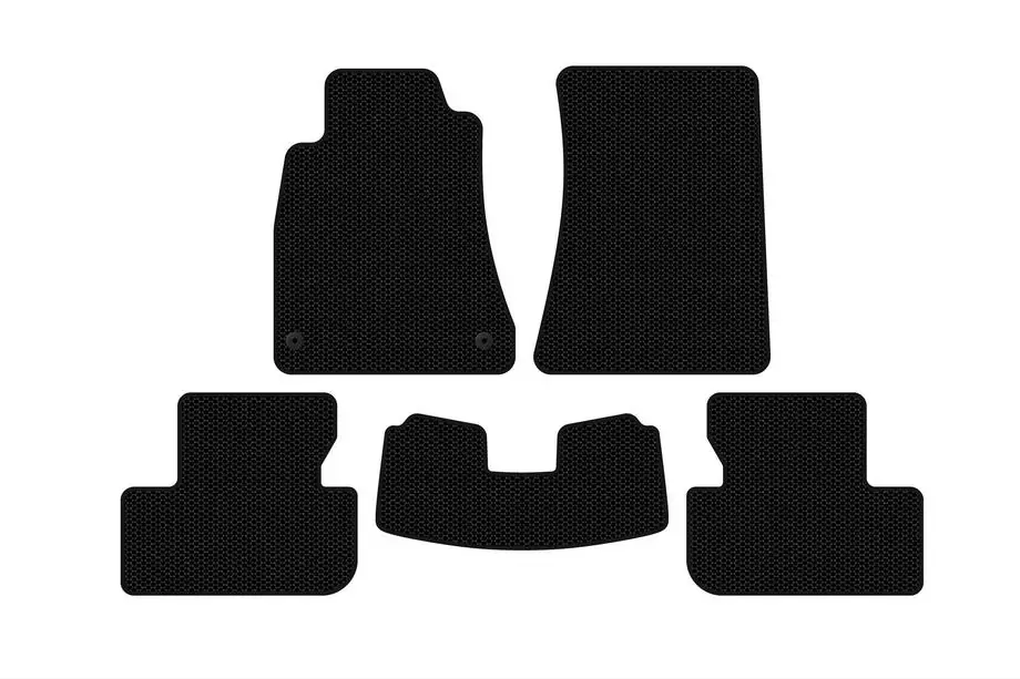 Lexus IS 2005–2013 Kumimatot Carsuit (SD, 2WD, mustat) Image