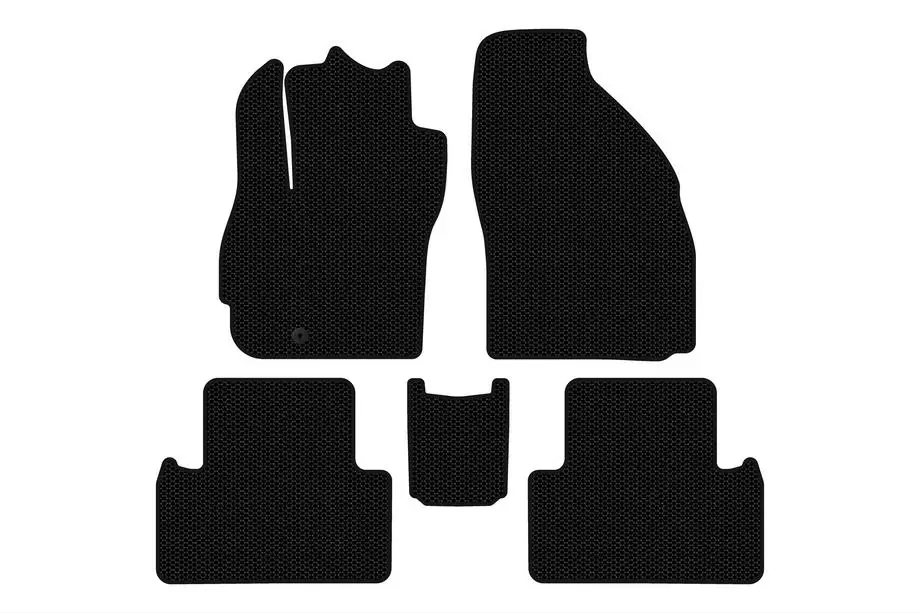 Mazda 5 2005–2009 Carsuit kumimatot matkustamoon (2 riviä, 7-paikkainen, mustat) Image