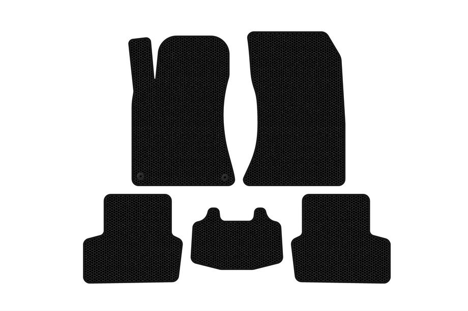Mercedes CLA C117 2013–2019 Kumimatot Carsuit (SD, mustat) Image