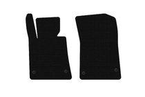 Mercedes SLK R172 2011–2016 Kumimatot Carsuit (Родстер, mustat) kuva 1