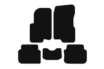 Smart 1998–2007 Kumimatot Carsuit (2003-2007, Forfour, mustat) kuva 1