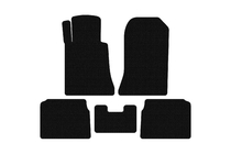 Mercedes E-class W124 1984–1997 Kumimatot Carsuit (SD, mustat) kuva 1