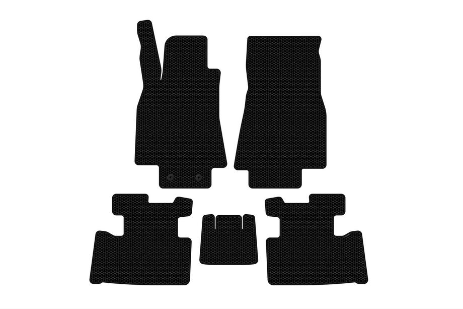 Mercedes A-class W169 2004–2012 Kumimatot Carsuit (2004-2008, HB, 5-ovinen, mustat) Image