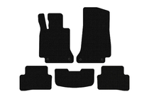 Mercedes C-class W205 2014–2021 Kumimatot Carsuit (SD, mustat) kuva 1