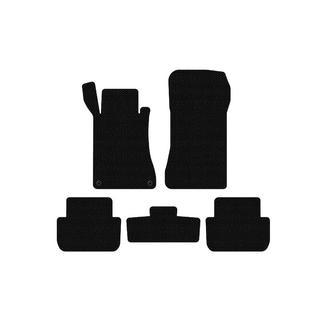 Kumimatot Carsuit (Coupe, mustat) Mercedes CLK W209 2002–2010 kuva 1