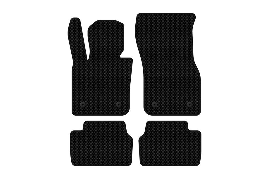 Mini Cooper F55/56/57 2014–2023 Kumimatot Carsuit (F55, 5-ovinen, mustat) Image