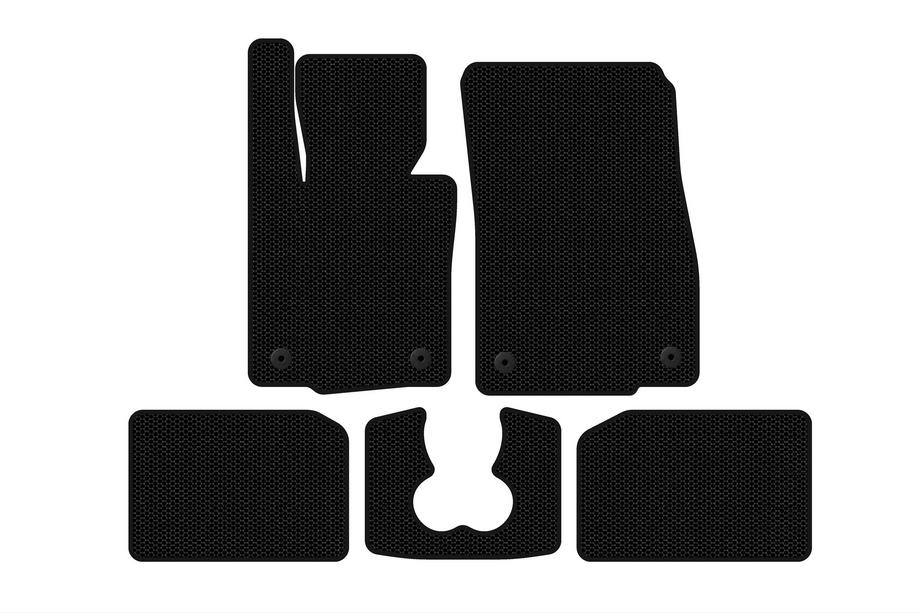 Mini Cooper F55/56/57 2014–2023 Kumimatot Carsuit (S F55:een, 5-ovinen, mustat) Image