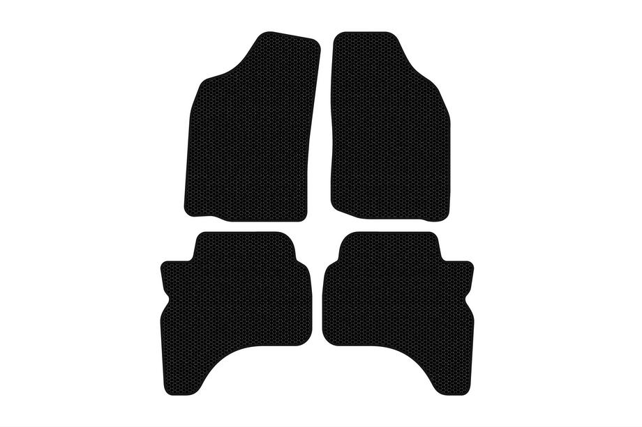 Mitsubishi L200 1996–2006 Carsuit kumimatot (Mustat) Image