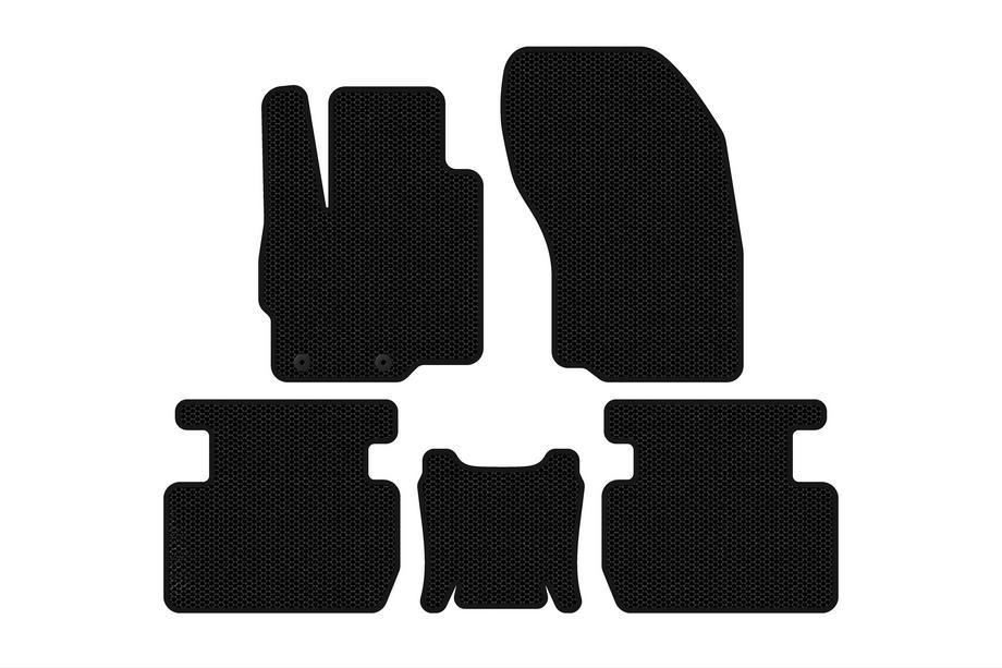 Mitsubishi Outlander 2021– Carsuit kumimatot (Mustat) Image