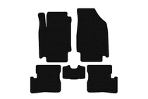 Nissan Micra K12 2003–2010 Kumimatot Carsuit (HB, mustat) kuva 1