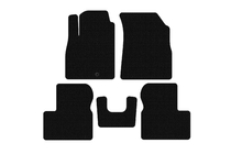 Nissan Micra K13 2011–2016 Carsuit kumimatot (Mustat) kuva 1
