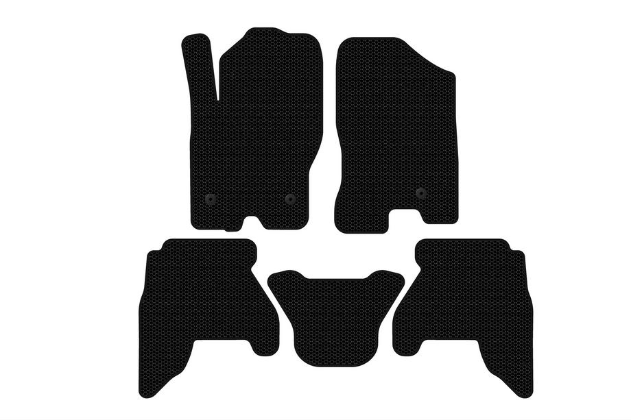 Nissan Pathfinder R51 2005–2014 Kumimatot Carsuit V1 (2 riviä, mustat, 2010-2014) Image