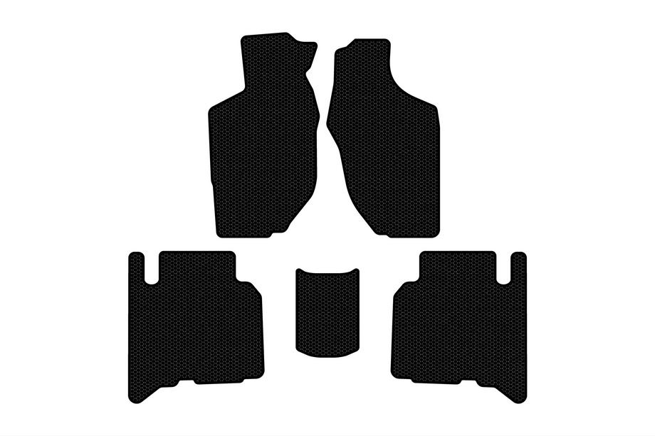 Opel Frontera 1998–2003 Kumimatot Carsuit (5-ovinen, mustat) Image