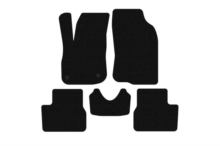 Peugeot 2008 2013–2019 Carsuit kumimatot (Mustat) Kuva 1
